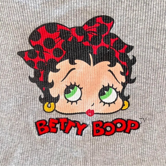 Betty Boop Cropped Top Short Sleeve 100%Cotton
Size XL Y2K - Picture 2 of 8